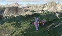 FSC scenario Dolomiti 3D X-Plane vista esterna redbull 5